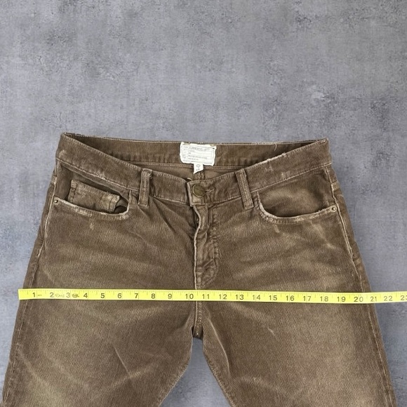 Current/Elliott Skinny Corduroy High Rise Jeans in Camel  Sz: 26 - Picture 11 of 14